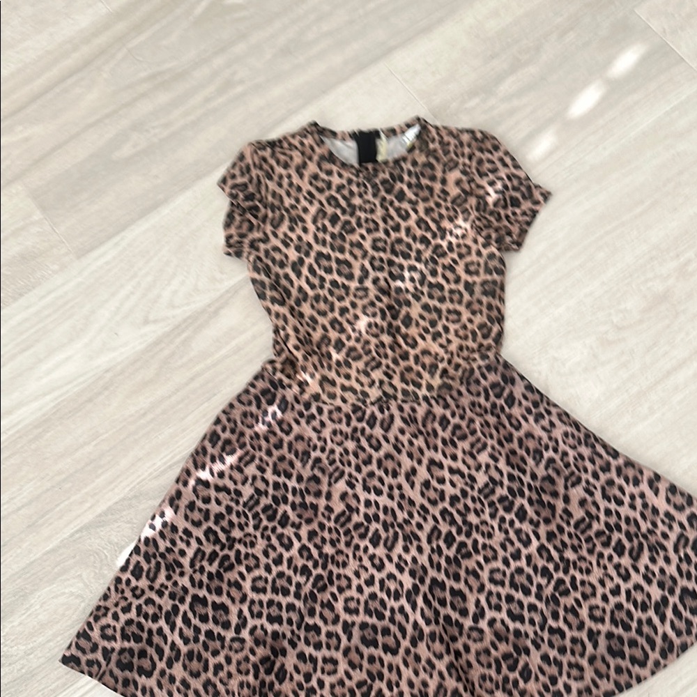 Alice and Olivia Leopard Print Dress